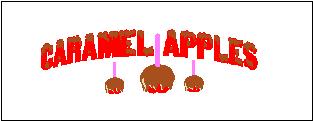 Caramel Apple Banner
