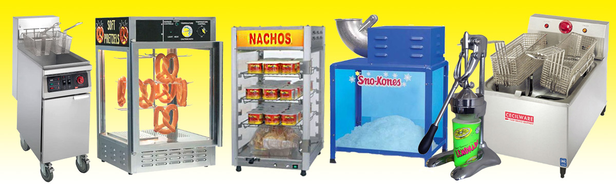 Concession stand equipment