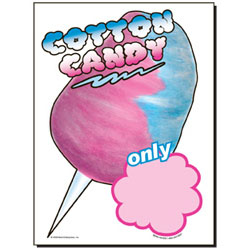Cotton Candy Static Cling