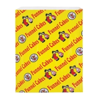 Funnel Cake Plates and Bags