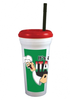 32oz "Gotta Be Italian" cups 200/case