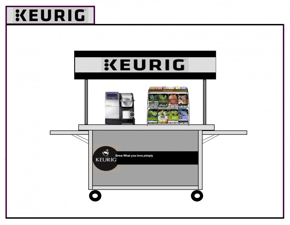 Coffee Kiosk Cart