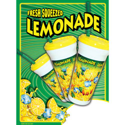 Lemon Ice Static Cling
