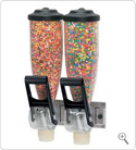 Dry product dispenser, 2L double: