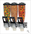 Dry product dispenser, 2L triple