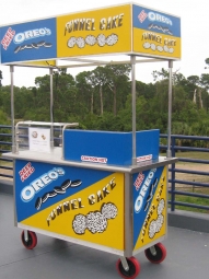 Used Funnel Cake Vending Cart