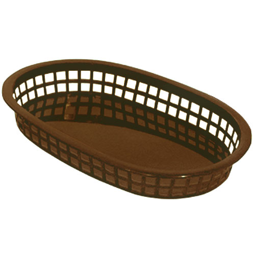 Brown Plastic Food Tray