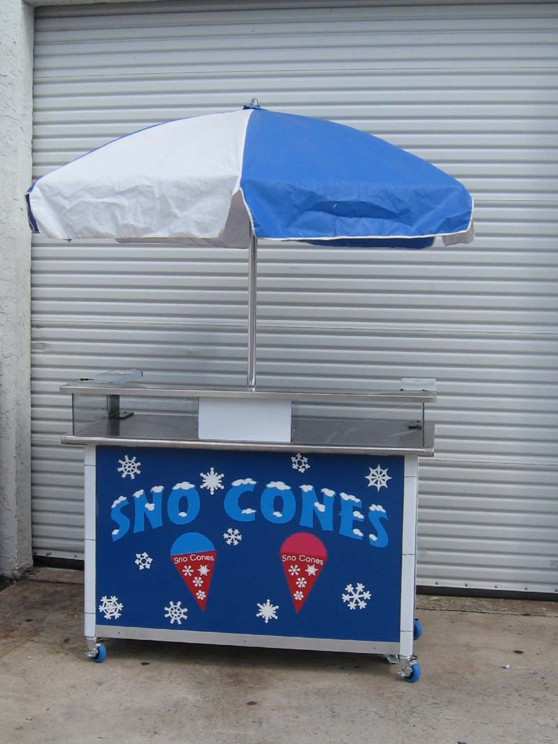 Used Sno Cone Cart